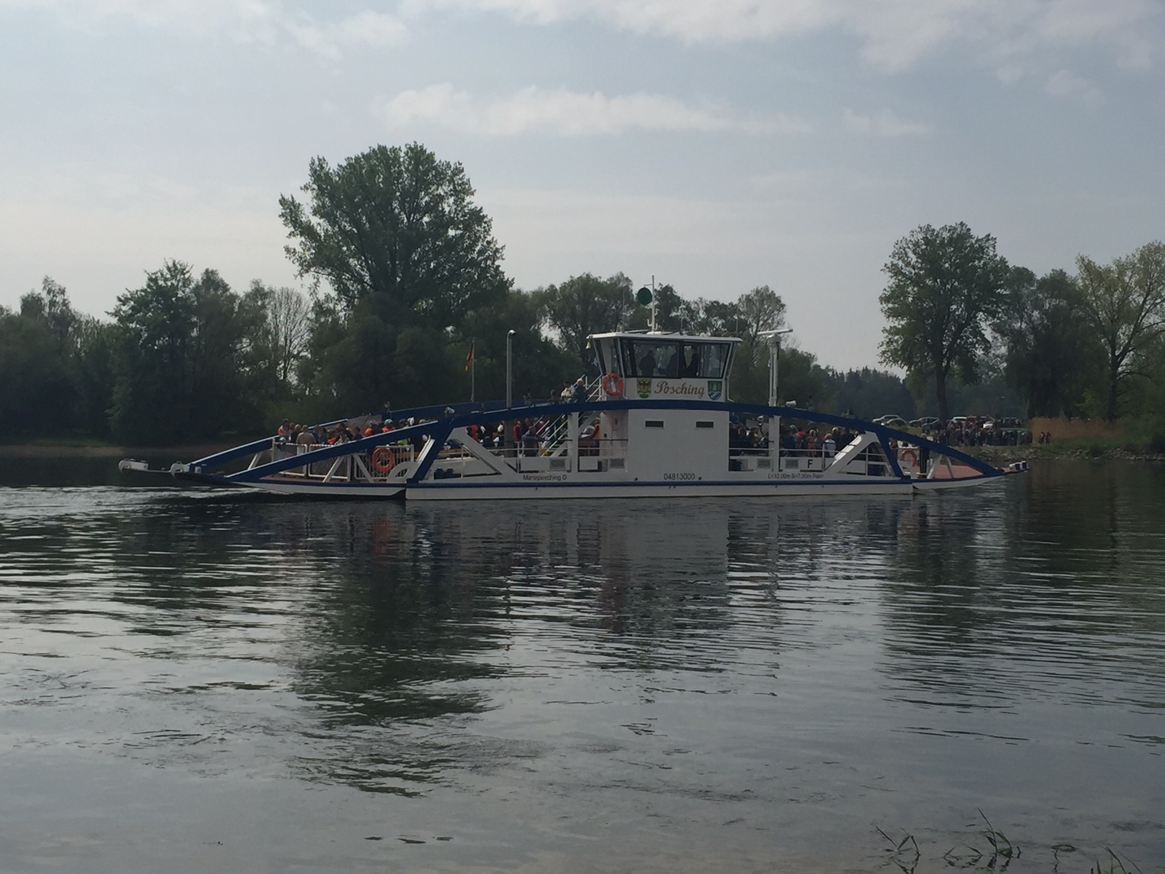 Wegen des Wasserstandes der Donau: Ab Dienstag Fährbetrieb zwischen  Mariaposching und Stephansposching vorübergehend eingestellt