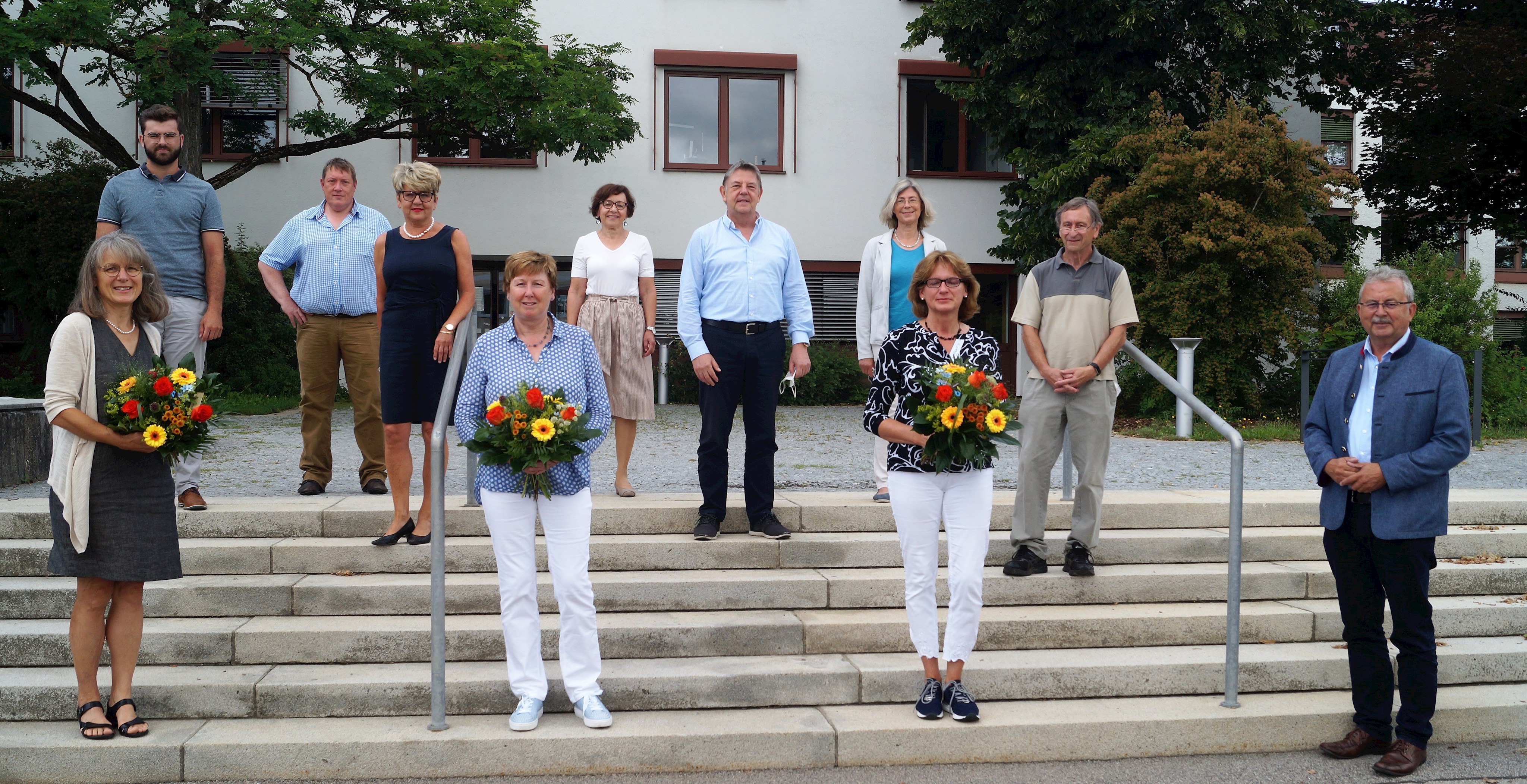 Insgesamt 100 Jahre im Dienst 