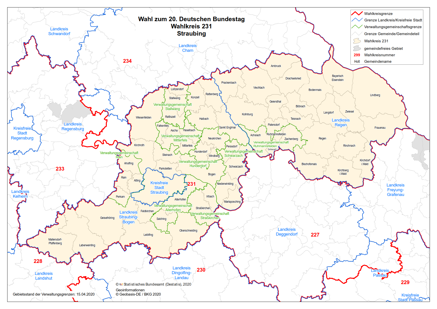 Wahlleitung bei der Bundestagswahl bei der Stadt Straubing