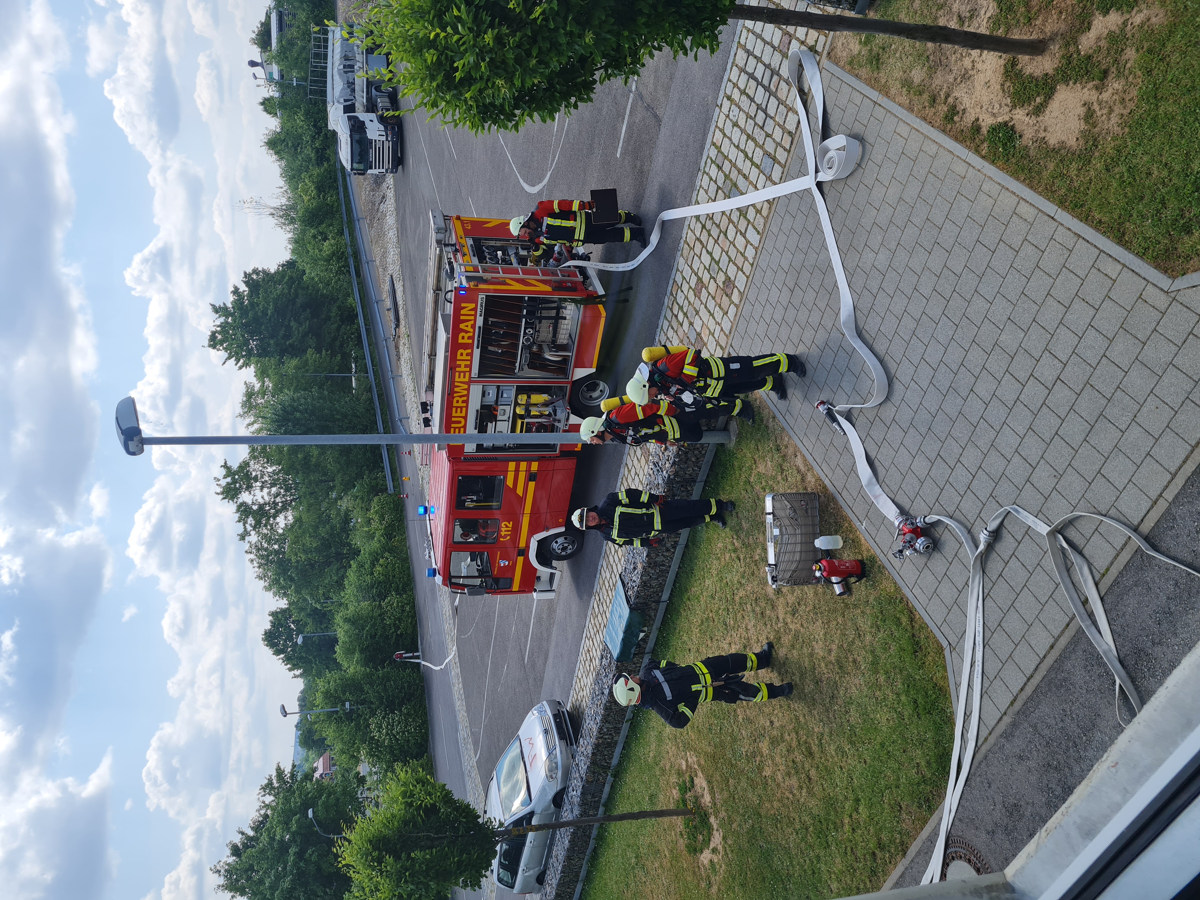 Fortbildung an der Staatlichen Feuerwehrschule für das Ausbilderteam des Aufbaulehrgang Gruppenführer 