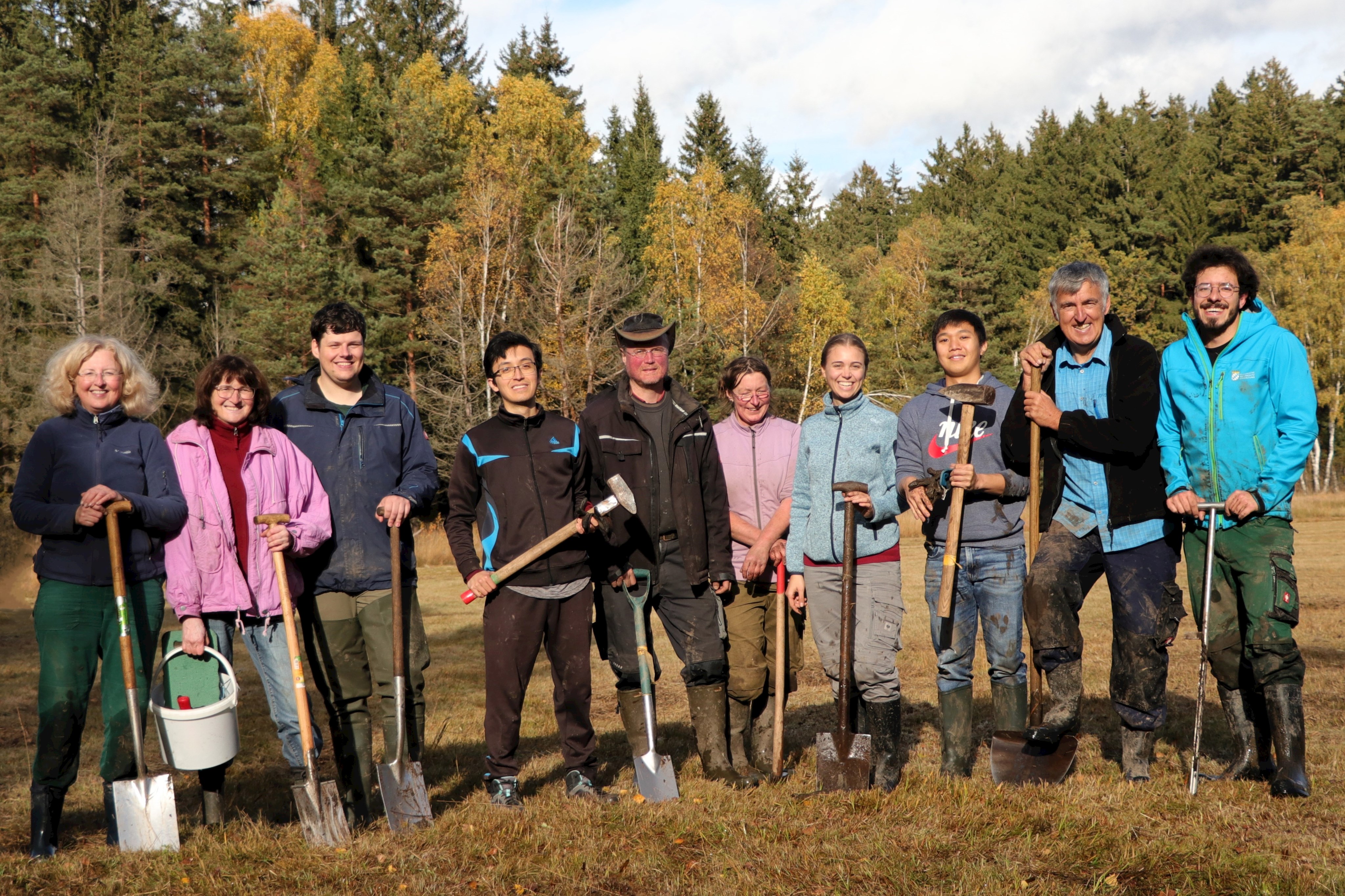 Für den Erhalt der Artenvielfalt im Naturschutzgebiet Brandmoos