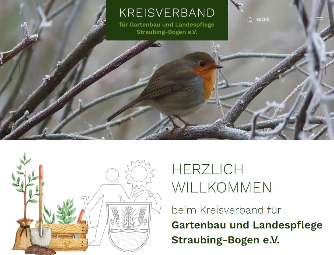 Kreisverband für Gartenbau und Landespflege startet mit neuer Homepage und umfangreichem Programm ins neue Jahr