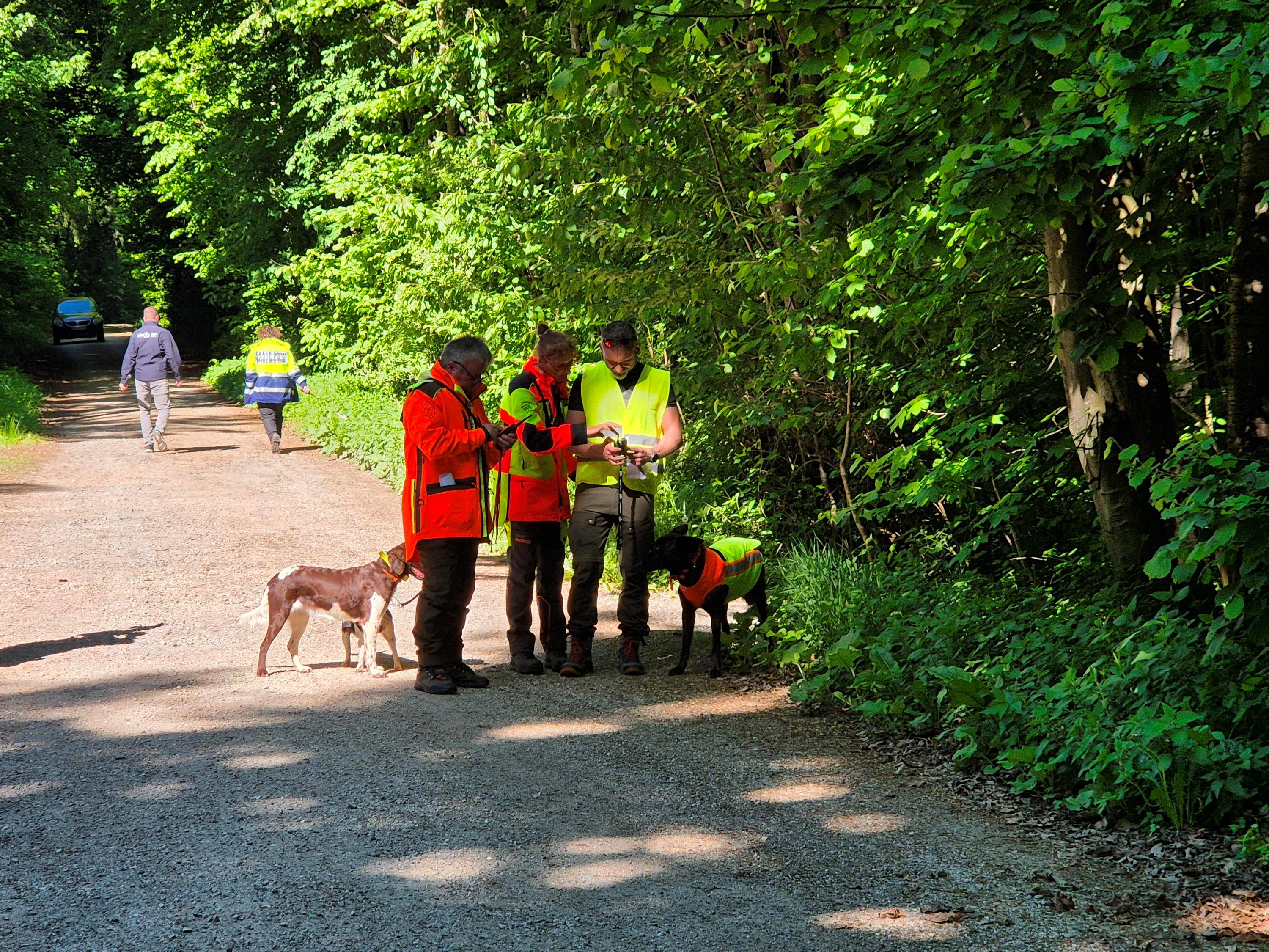 Tierseuchenübung Hundestaffel II