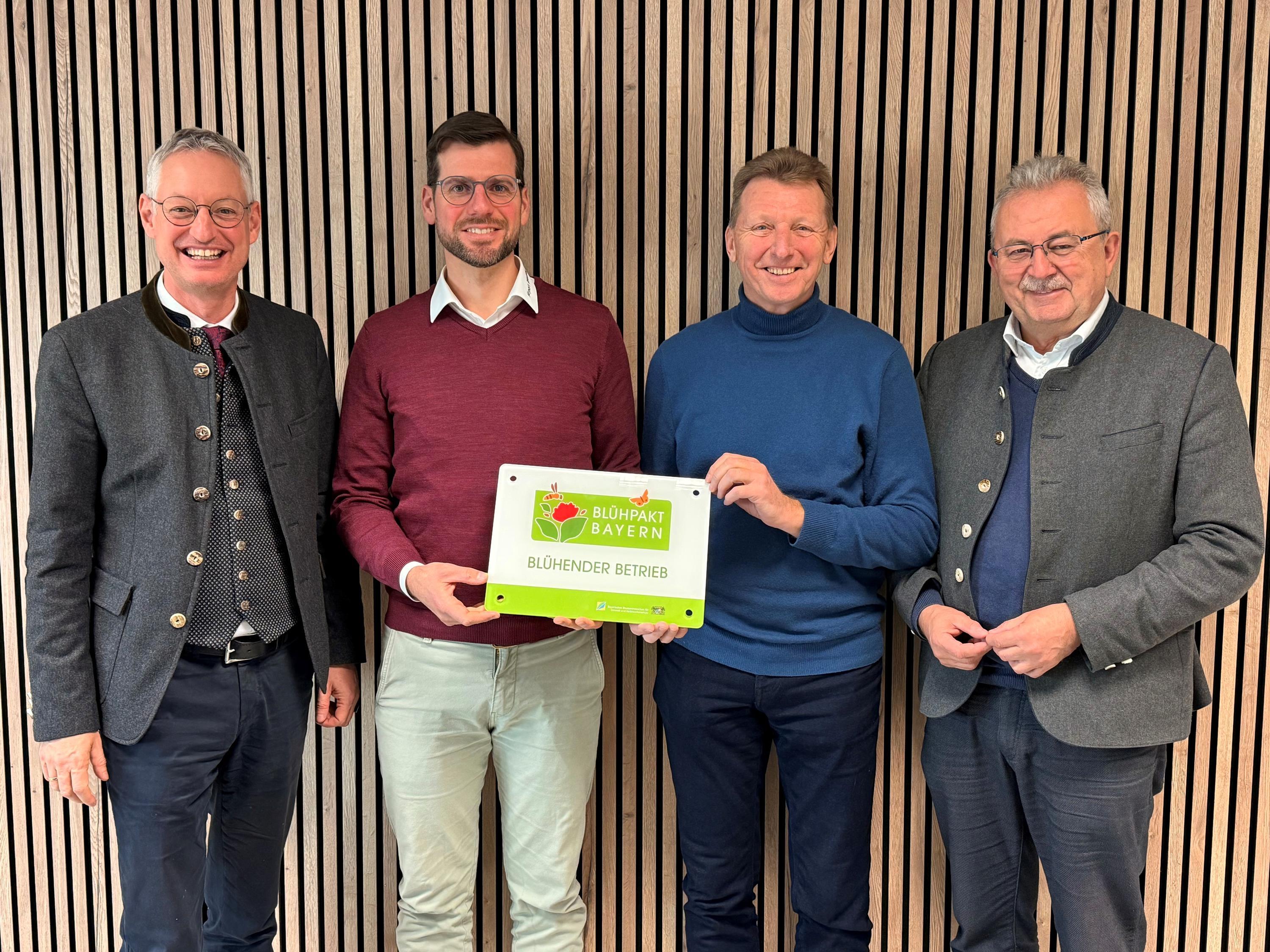 Markus Pannermayr, Florian Kindzorra, Robert Ruber und Josef Laumer