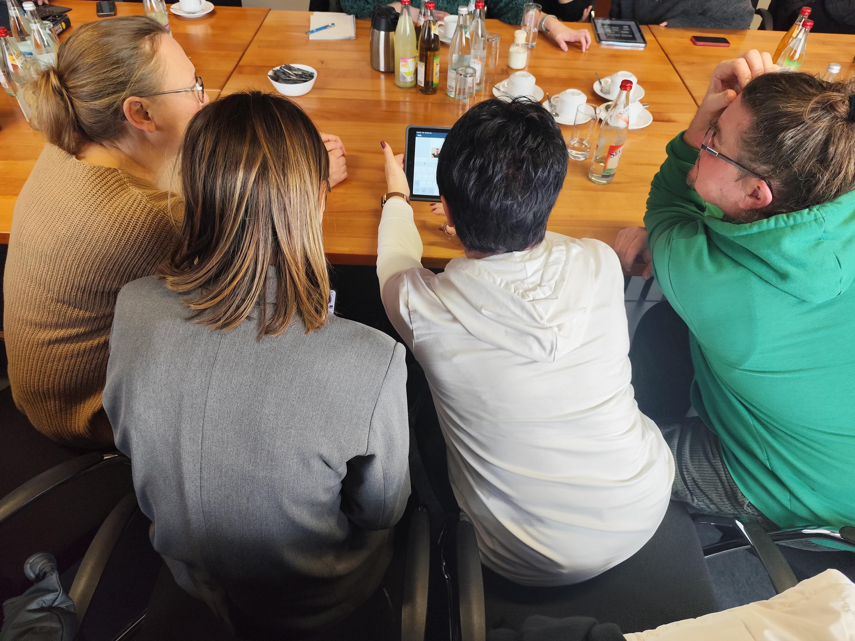 Fachkräfte im Austausch