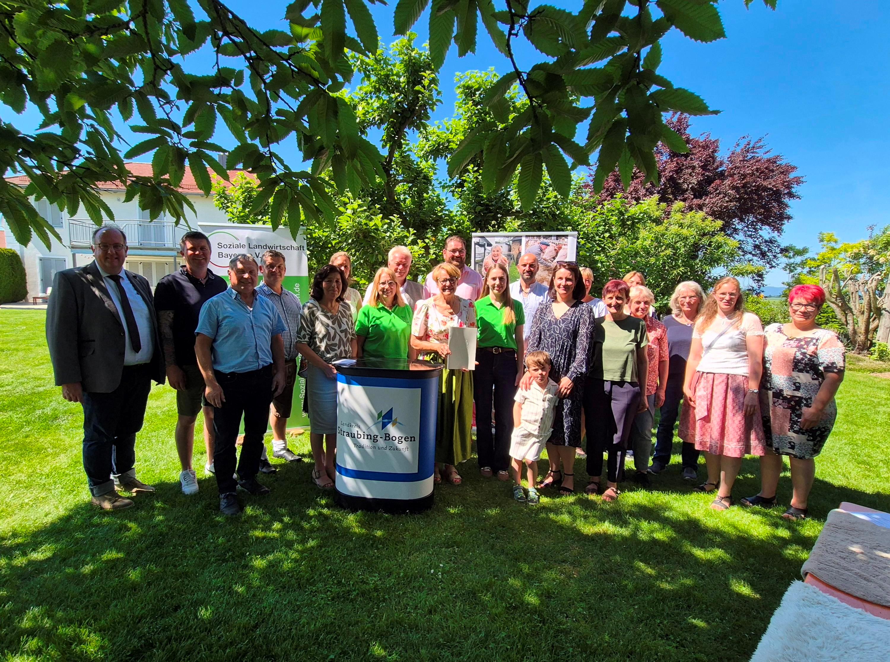 Gruppenfoto Auszeithöfe Straubing-Bogen 2026