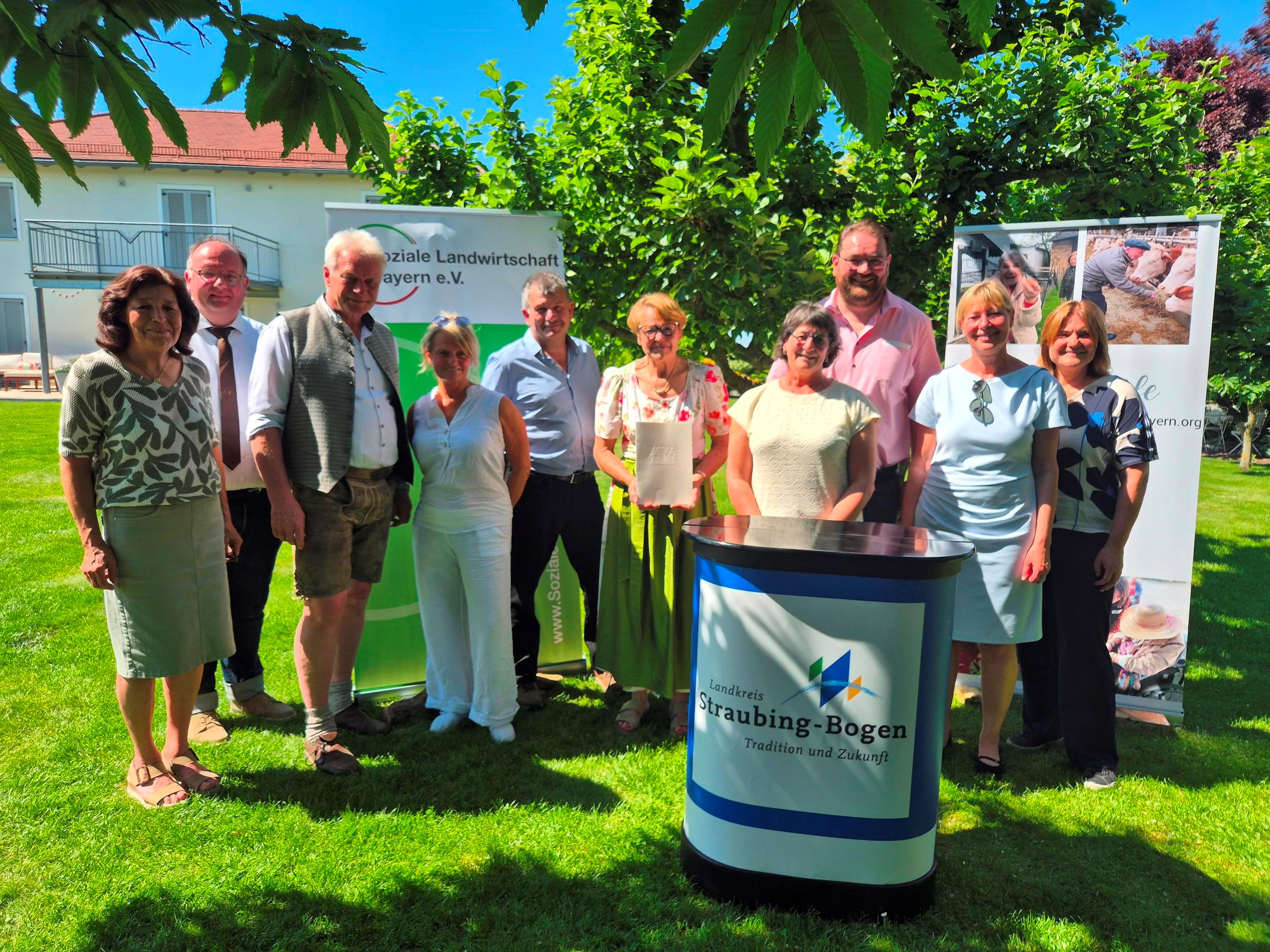 Gruppenfoto Auszeithöfe Niederbayern