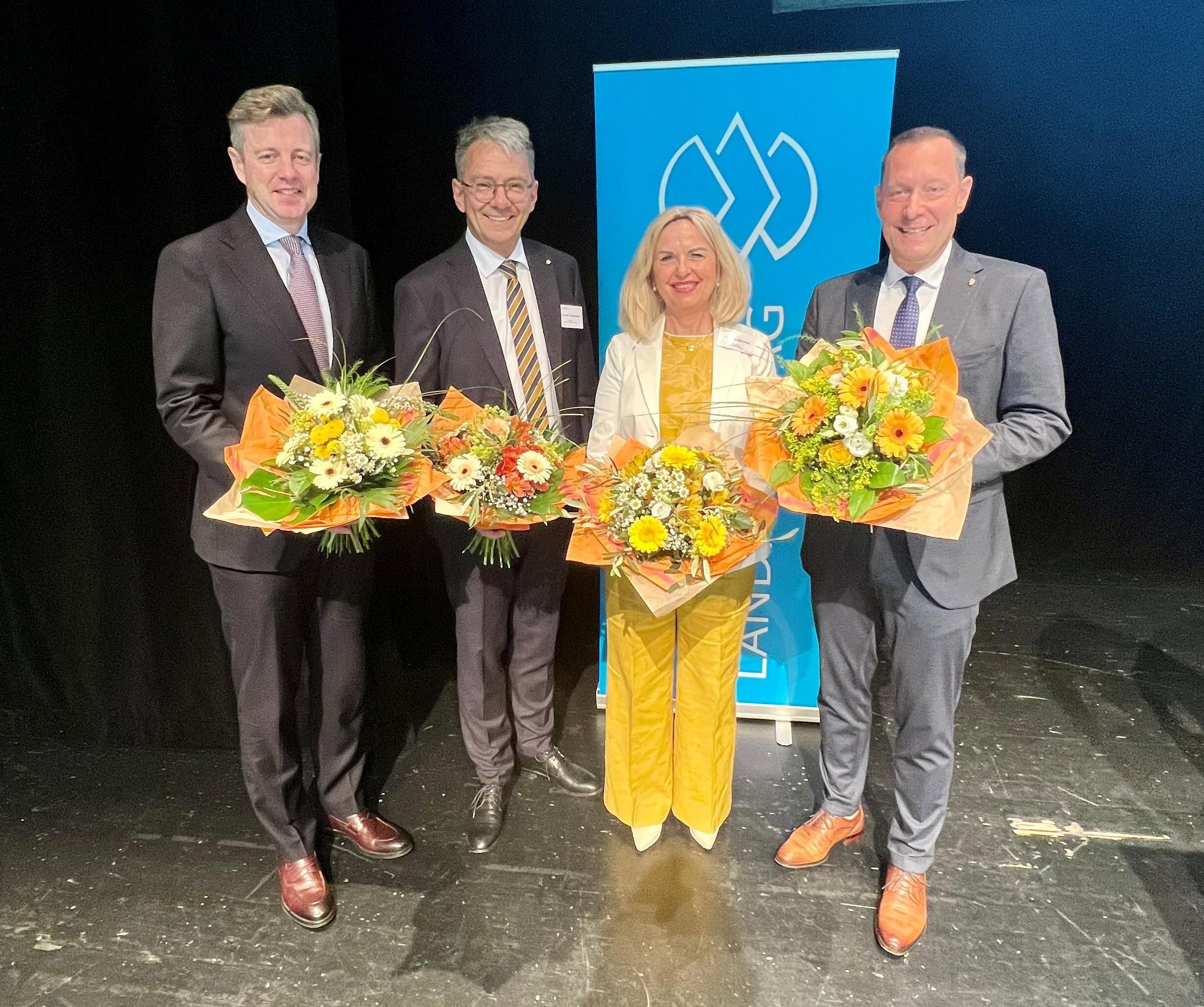 Das neue Präsidium des Bayerischen Landkreistages