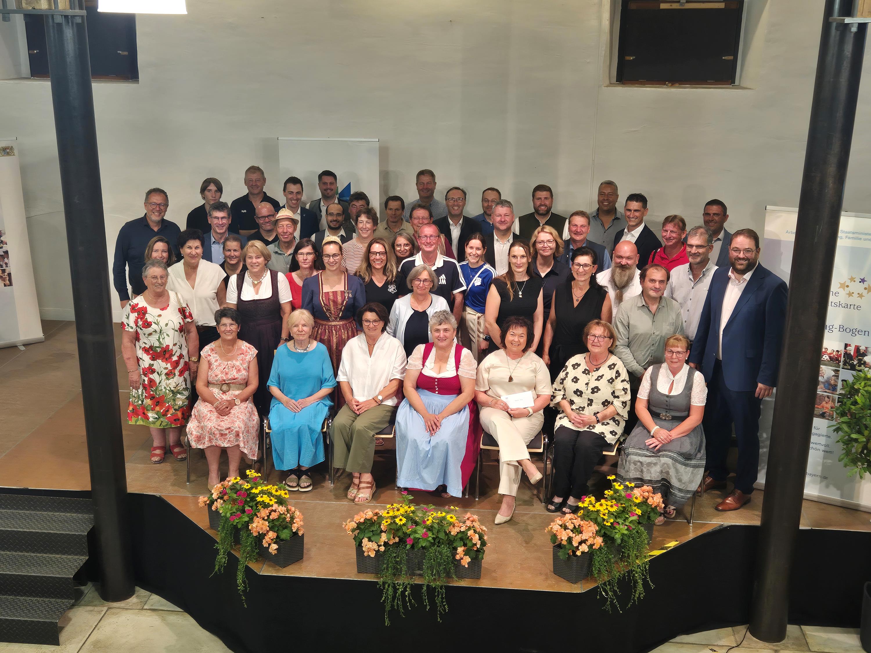 Gruppenfoto Ehrenamtskarte