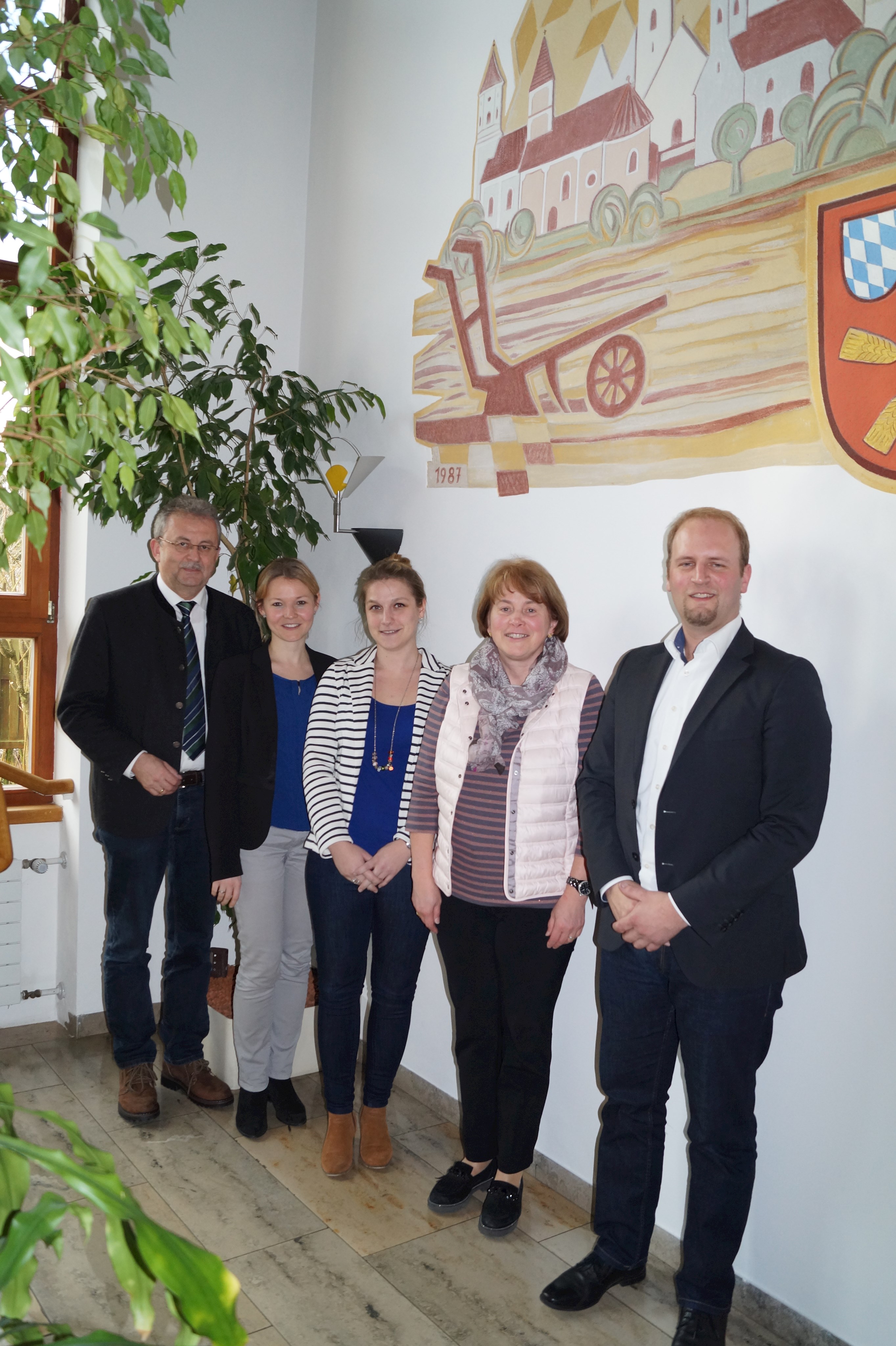 Gemeindebesuche von Landrat Josef Laumer starten in Feldkirchen