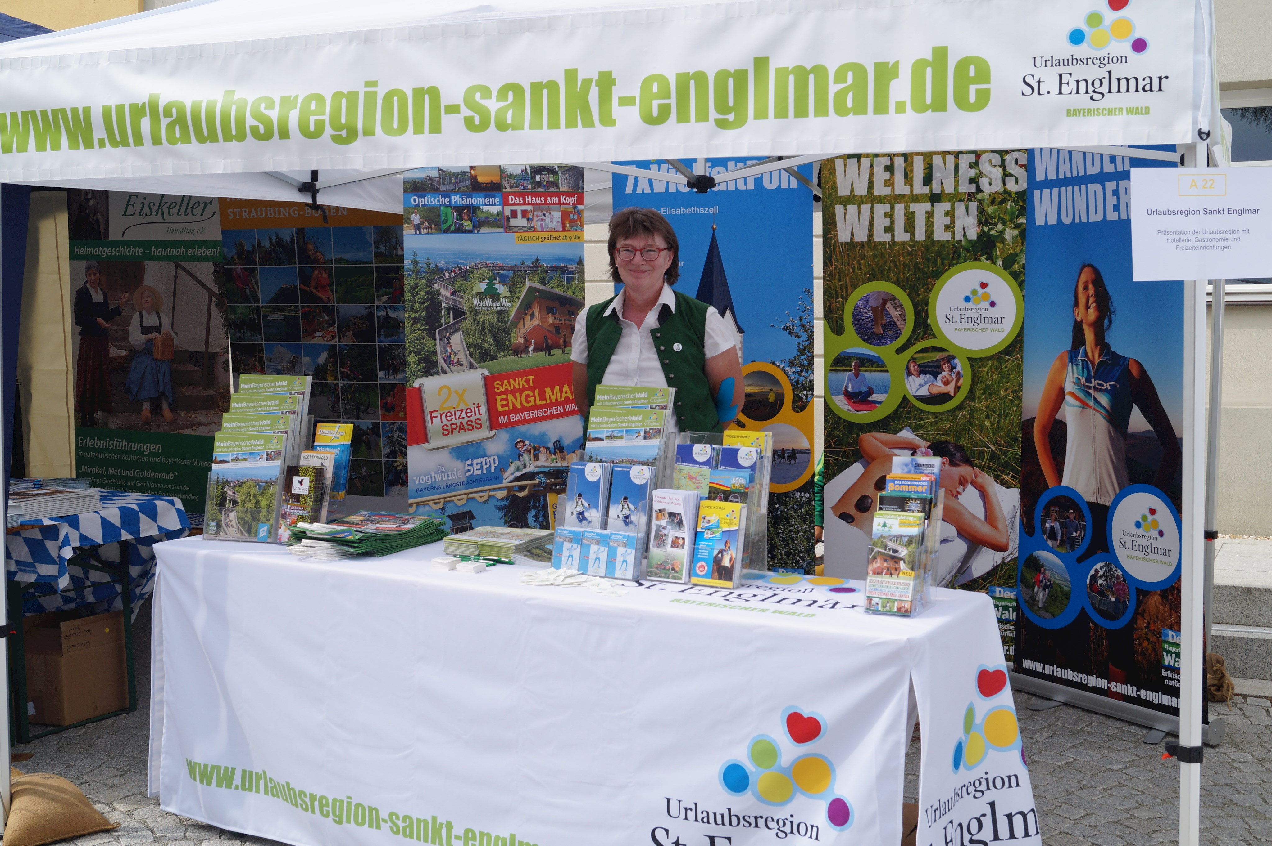 Einer der zahlreichen Stände beim Regionaltag