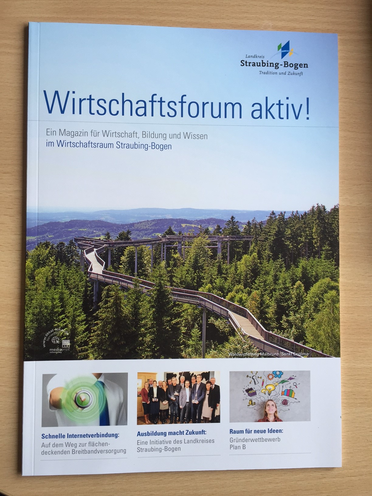 „Der Landkreis wird als Wirtschaftsstandort in seiner ganzen Vielfalt und Leistungsstärke dargestellt“