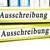 Ausschreibung und Auftragsbuch