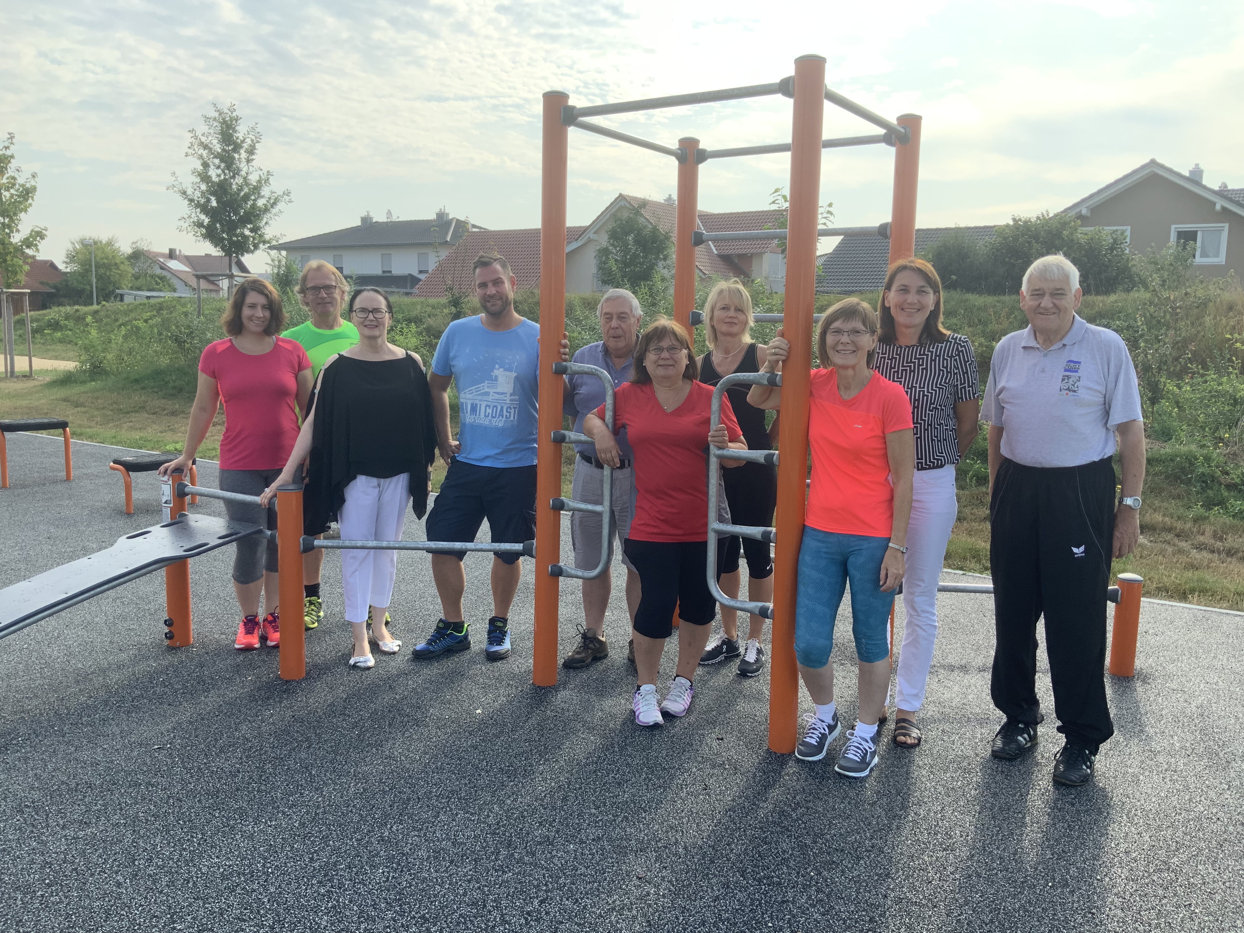 Ein kostenloses Outdoor-Fitnessstudio für alle Generationen 