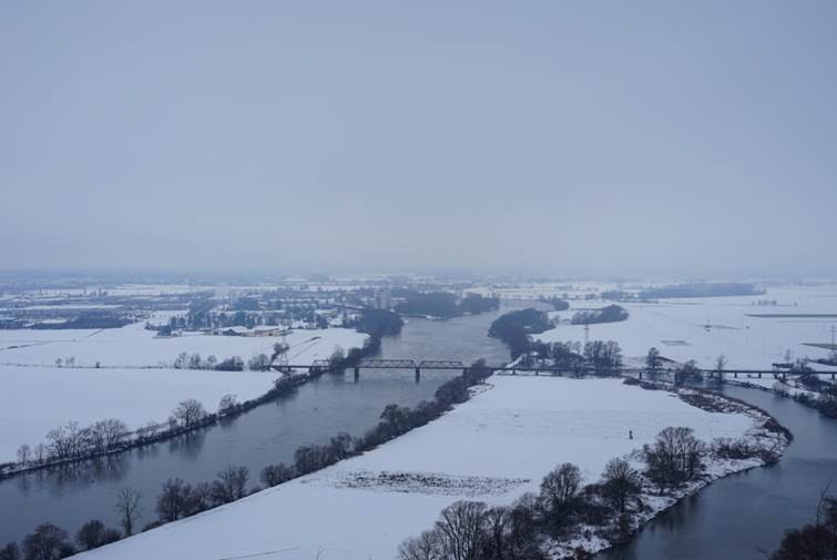 Der Bogenberg am Montag im Bayerischen Fernsehen im Rahmen der Sendung „Die bayerische Donau - Eine Winterreise“