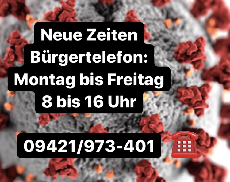 Bürgertelefon ab Montag nur noch von 8 bis 16 Uhr erreichbar