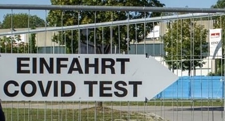 Kontaktpersonen der Kategorie 1 können sich auch online zum Corona-Test an der Teststation anmelden