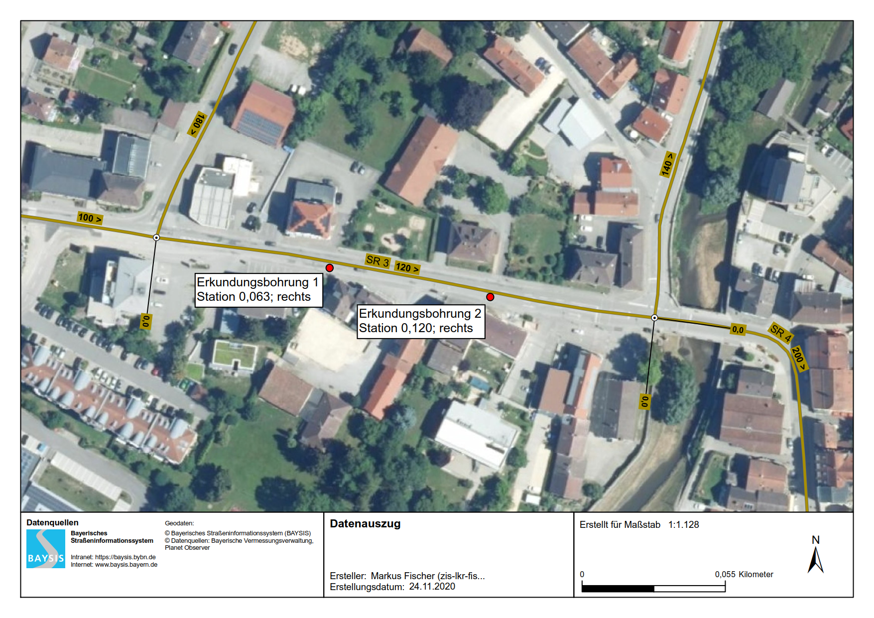 Verkehrsbehinderungen am Freitag wegen Erkundungsbohrungen an der Bahnhofstraße in Bogen